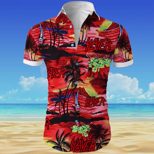 Slayer all over printed hawaiian shirt 3