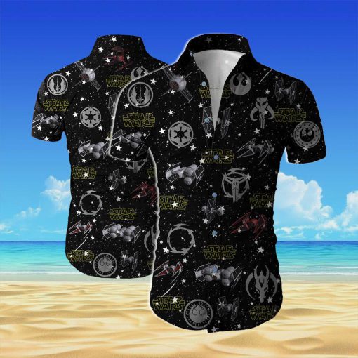 Star wars all over printed hawaiian shirt 2