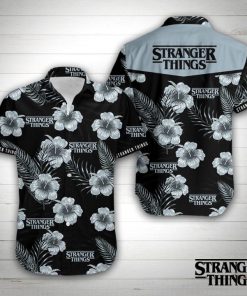 Stranger things floral hawaiian shirt 2