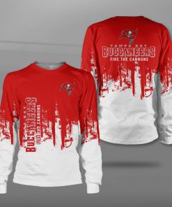 Tampa bay buccaneers fire the cannons full printing sweatshirt