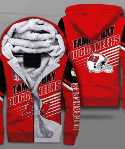 Tampa bay buccaneers football team full printing fleece hoodie