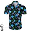 Tennessee titans tropical flower hawaiian shirt