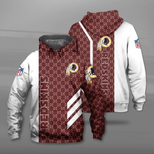 Washington redskins football team full printing hoodie