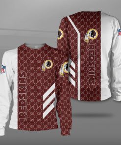 Washington redskins football team full printing sweatshirt