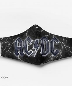 ACDC band full printing face mask