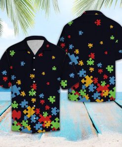Autism awareness hawaiian shirt 4