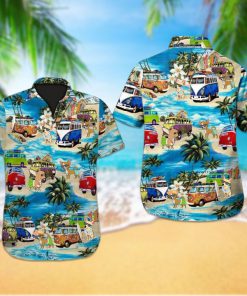 Beach hawaii chihuahua dog hawaiian shirt 1