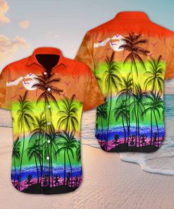 Beach hawaii lgbt hawaiian shirt 1