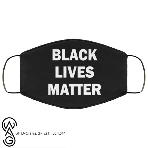 Black lives matter anti pollution face mask