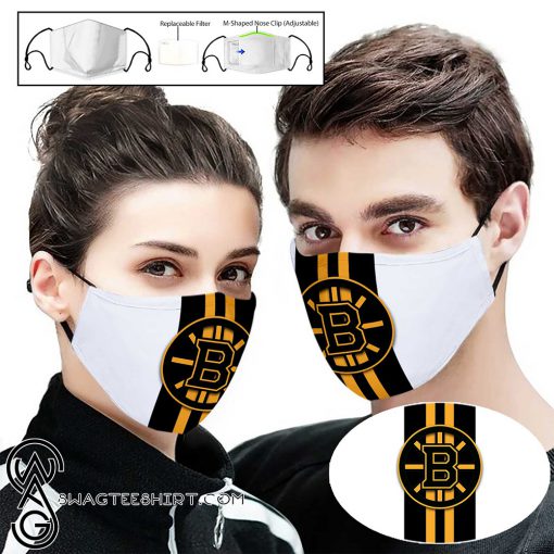 Boston bruins team full printing face mask