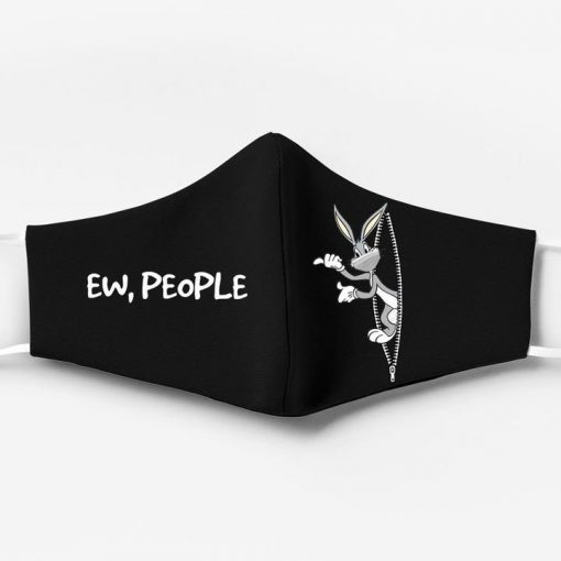 Bugs bunny ew people full printing face mask 1