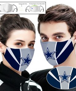 Dallas cowboys full printing face mask 2