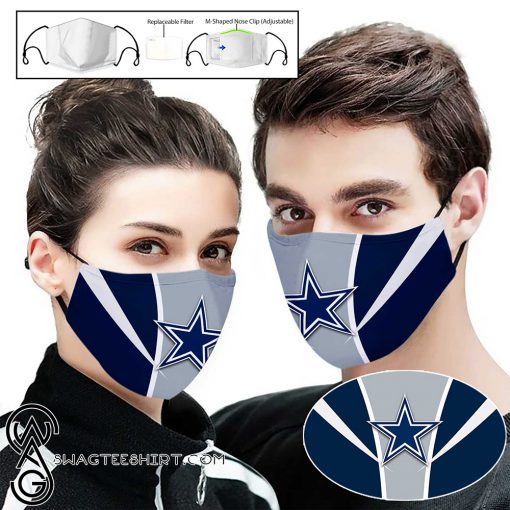 Dallas cowboys full printing face mask