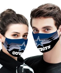 Dallas cowboys team anti pollution face mask 2