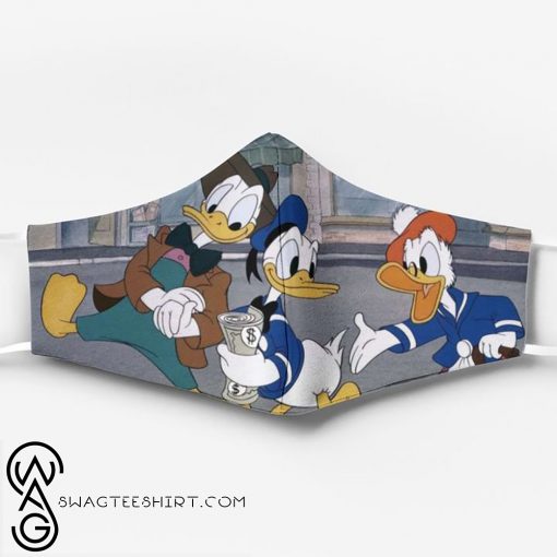Donald duck and friends full printing face mask