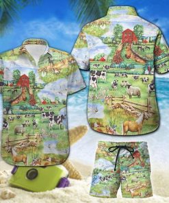 Farmer life hawaiian shirt 1