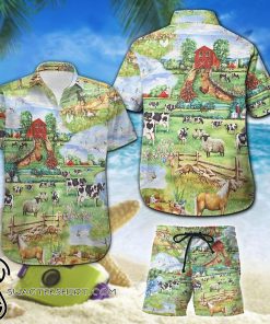 Farmer life hawaiian shirt