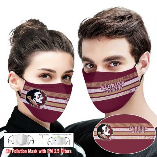 Florida state seminoles this is how i save the world face mask 1