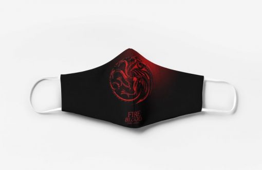 Game of thrones fire and blood targaryen full printing face mask 2
