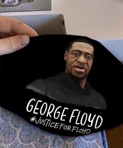 George floyd justice for floyd full printing face mask 4