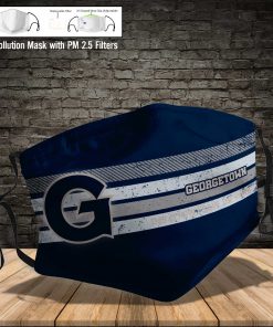 Georgetown hoyas this is how i save the world full printing face mask 4