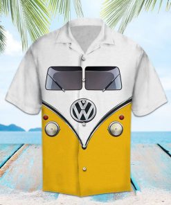 Hippie bus volkswagen hawaiian shirt 4