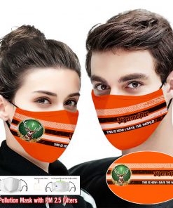 Jagermeister this is how i save the world full printing face mask 2