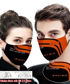 KTM racing this is how i save the world full printing face mask 2
