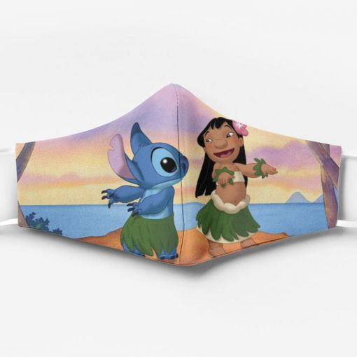 Lilo and stitch ew people full printing face mask 1