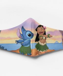 Lilo and stitch ew people full printing face mask 2