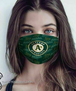 MLB oakland athletics anti pollution face mask
