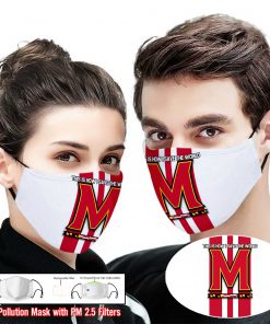 Maryland terrapins this is how i save the world face mask 1