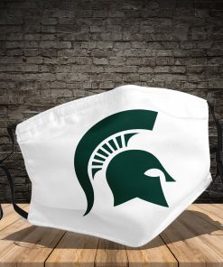 Michigan state spartans men's ice hockey this is how i save the world face mask 3