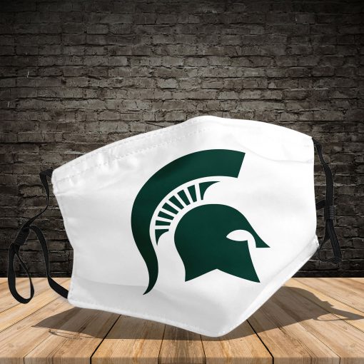 Michigan state spartans men's ice hockey this is how i save the world face mask 3