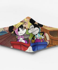 Mickey and minnie mouse full printing face mask 1