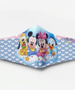 Mickey mouse babies full printing face mask 1