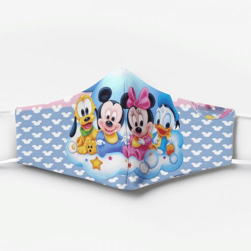 Mickey mouse babies full printing face mask 2