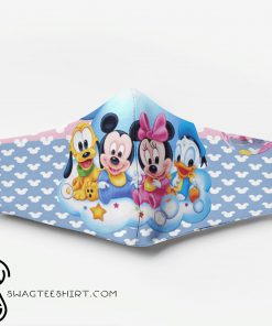 Mickey mouse babies full printing face mask