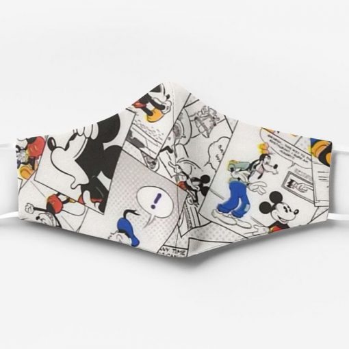Mickey mouse comic book full printing face mask 1