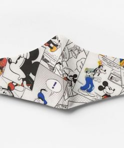 Mickey mouse comic book full printing face mask 2