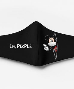 Mickey mouse ew people full printing face mask 2