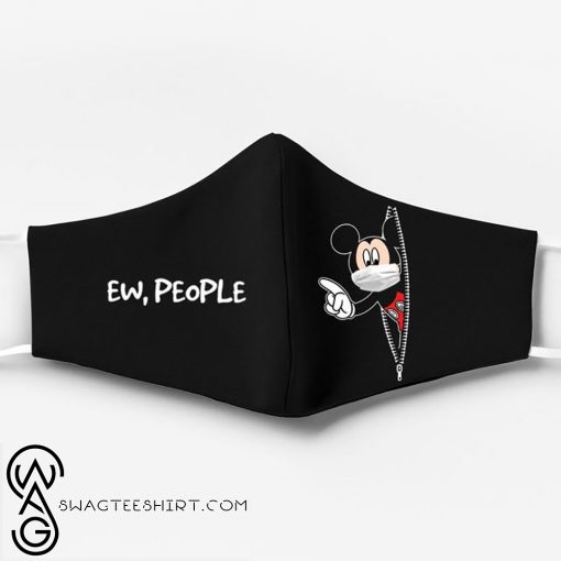 Mickey mouse ew people full printing face mask