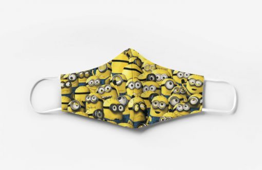 Minions full printing face mask 1