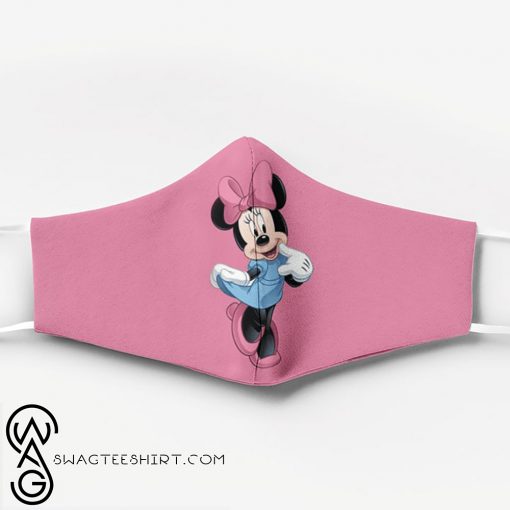 Minnie mouse full printing face mask