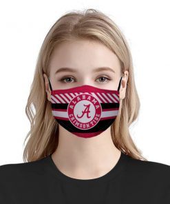 NFL alabama crimson tide football anti pollution face mask 2