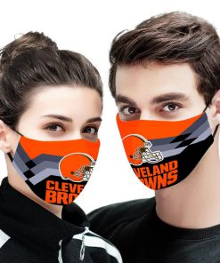 NFL cleveland browns anti pollution face mask 1