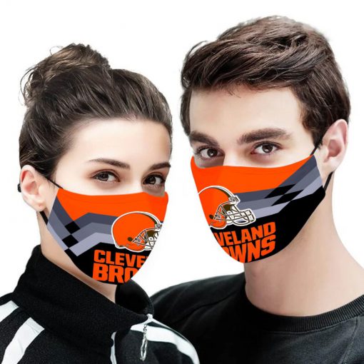 NFL cleveland browns anti pollution face mask 4