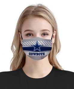 NFL dallas cowboys anti pollution face mask 2