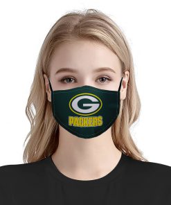 NFL green bay packers anti pollution face mask 4