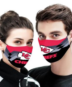 NFL kansas city chiefs anti pollution face mask 1